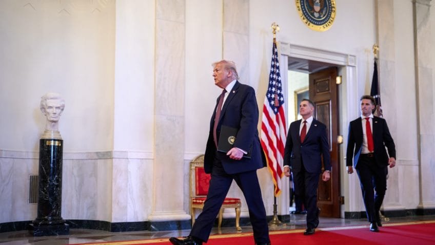 Trump celebra “vitórias” do 1º ano de seu 2º mandato