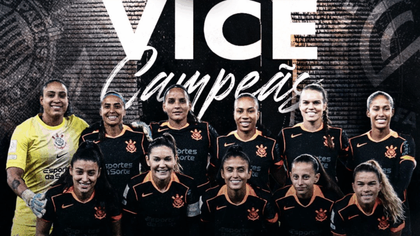 Vice na Copa das Campeões Feminina, Corinthians ganha US$ 1 milhão