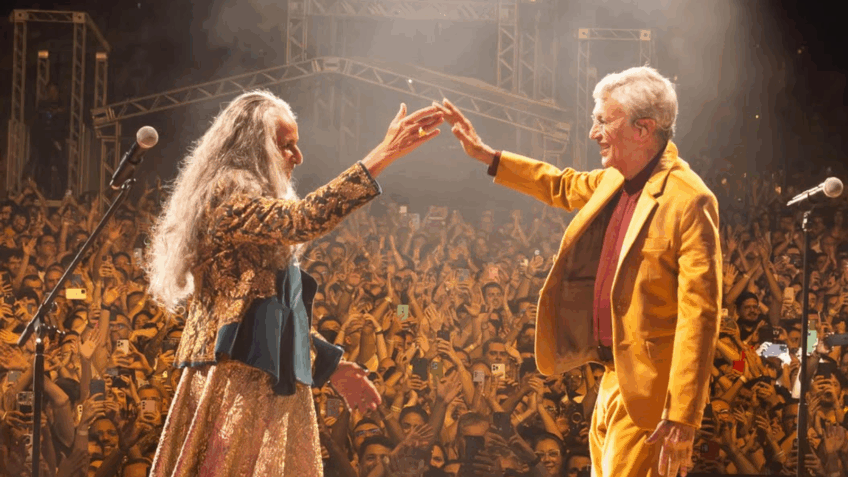 Caetano e Bethânia conquistam Grammy com disco ao vivo