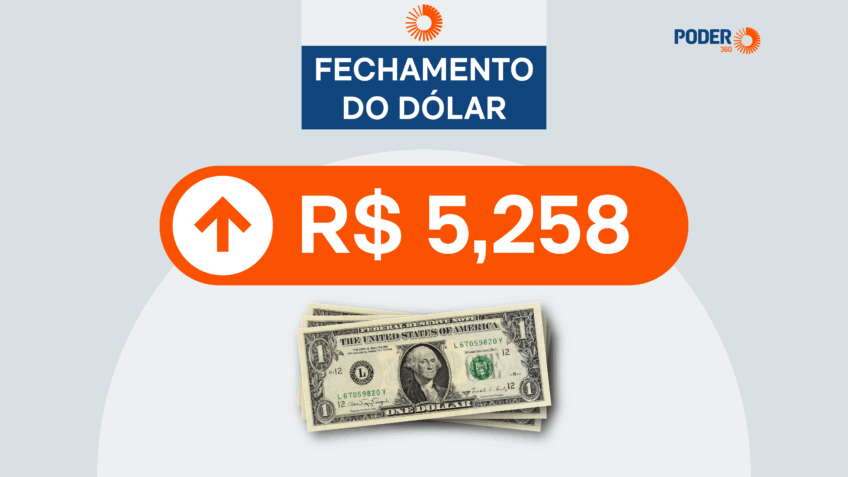 Bolsa sobe 0,79% e dólar avança para R$ 5,258 com valorização global