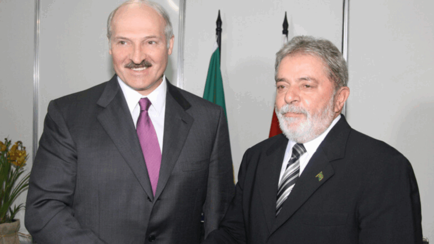 Ditador de Belarus apoia Lula e fala em ajuda a eleição "tranquila"
