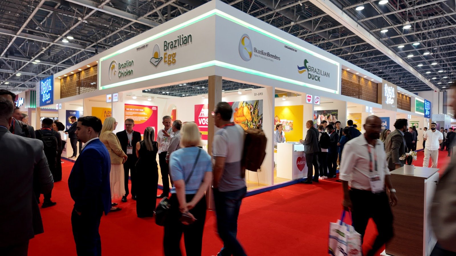 Exportadores de proteínas projetam US$ 1,4 bilhão em negócios após a Gulfood 2026, em Dubai