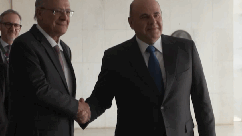 Alckmin recebe premiê russo para discutir cooperação bilateral