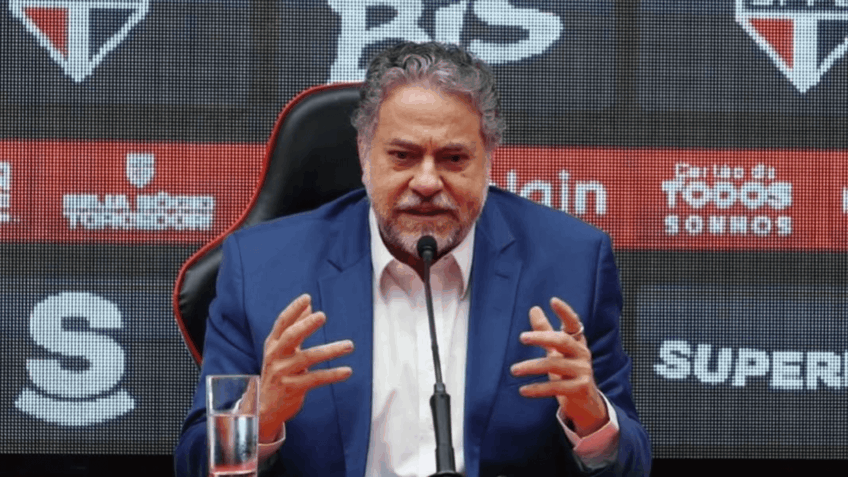 Casares usou R$ 500 mil no cartão do São Paulo para gastos pessoais