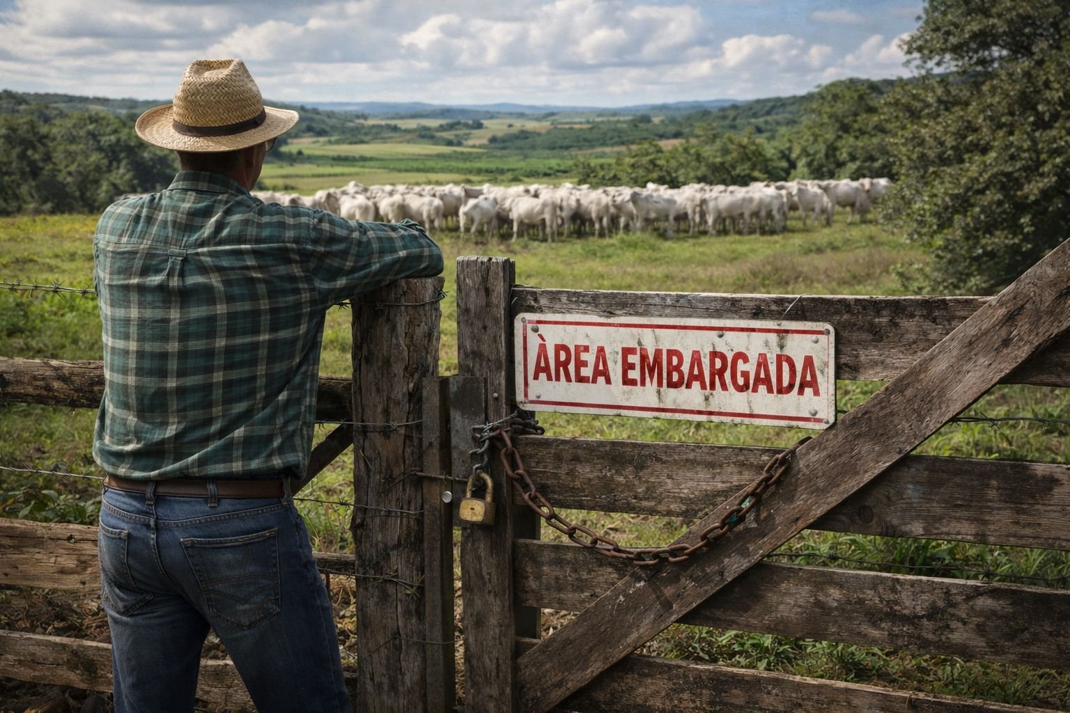 Embargos rurais por falta de licença devem cair com a nova lei, explica especialista