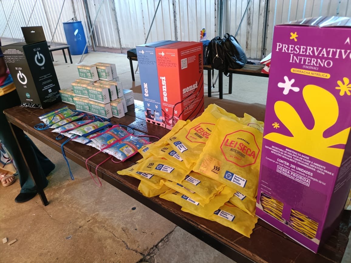 Prefeitura de Cuiabá faz campanha de prevenção às ISTs na Arena Pantanal