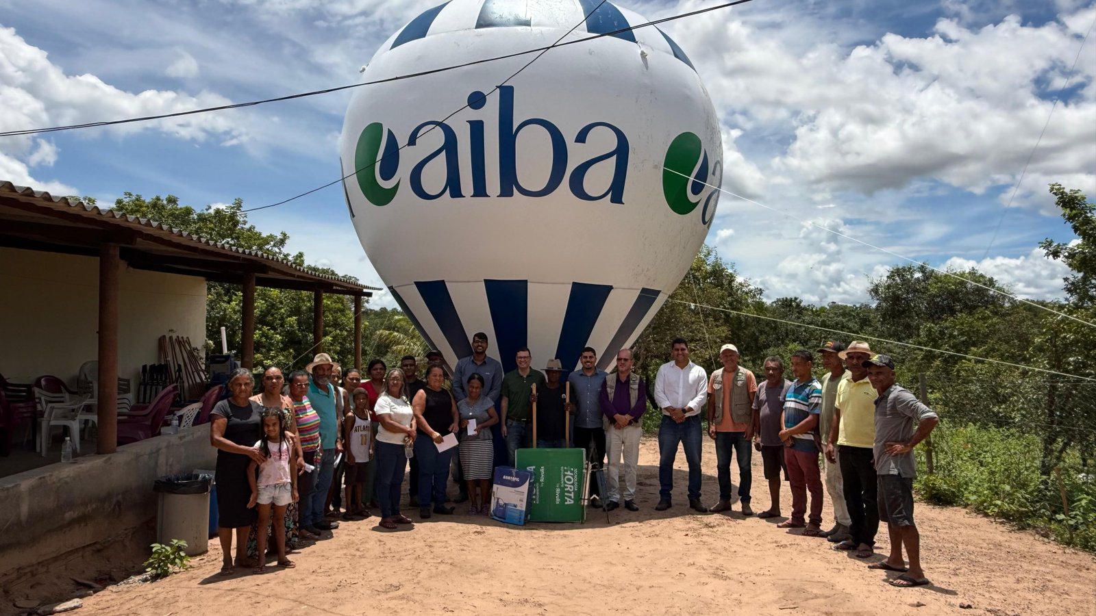 Institutos Aiba e SLC entregam kits de irrigação e contribuem com o desenvolvimento socioeconômico no campo