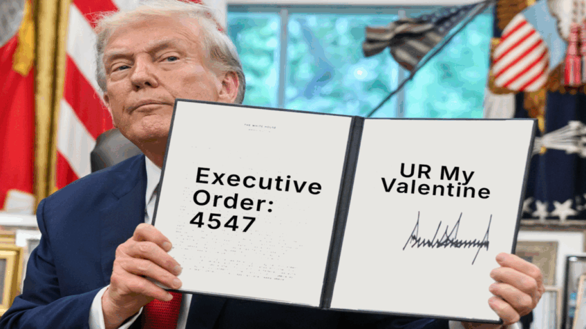 Casa Branca faz post de Valentine's Day com Maduro e Groenlândia