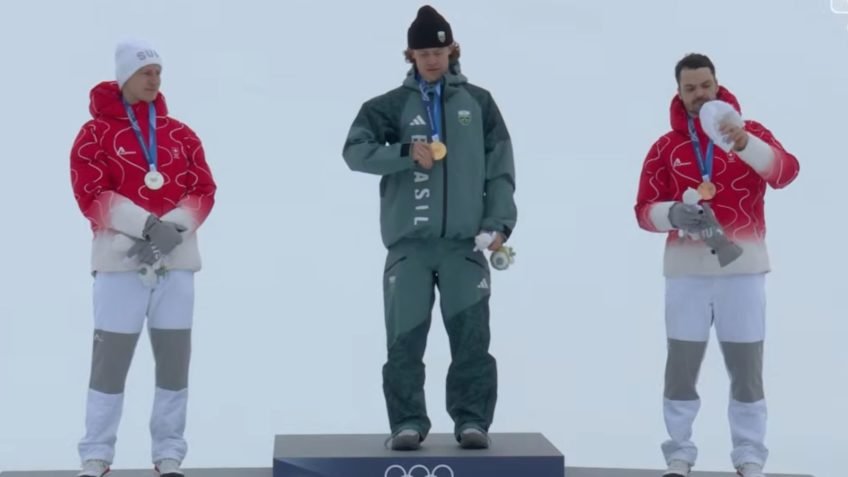 Políticos comemoram medalha inédita nos Jogos de Inverno