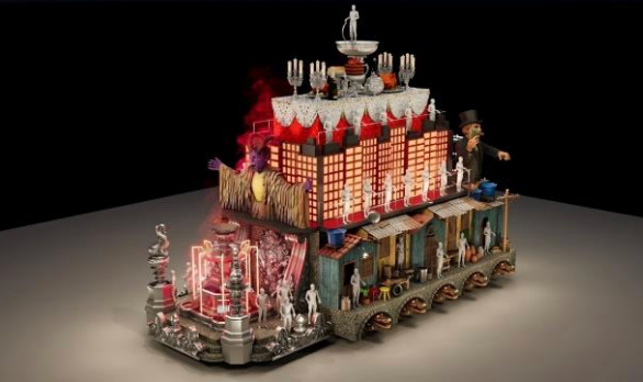 Carro da Acadêmicos de Niterói cita prisão de Lula e retrocessos