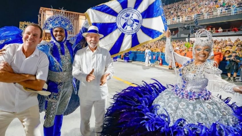 Novo pedirá inelegibilidade de Lula por desfile no Rio