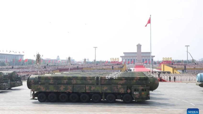 EUA dizem que China fez teste nuclear secreto em 2020