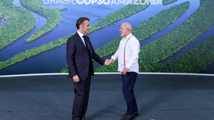 Lula e Macron articulam encontro em Nova Délhi