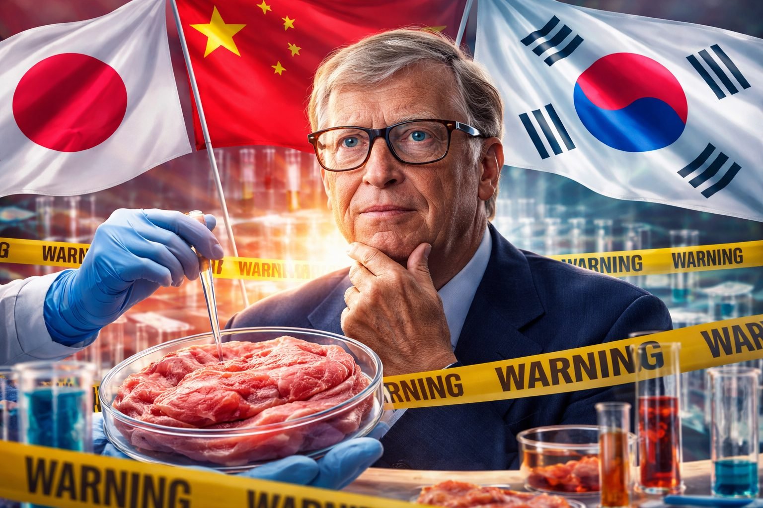 Ásia proibiu a carne cultivada ligada a Bill Gates? Veja o que é fato e o que é boato