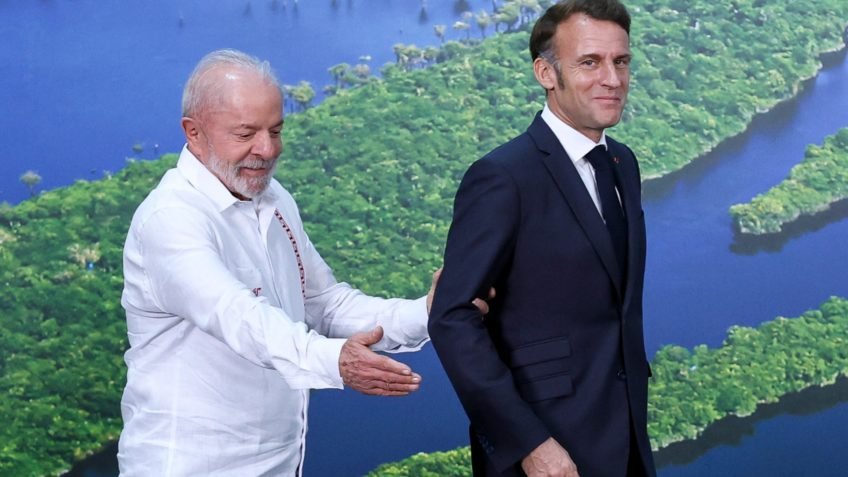 Na Índia, Lula encontrará Macron após divergências em acordo Mercosul-UE