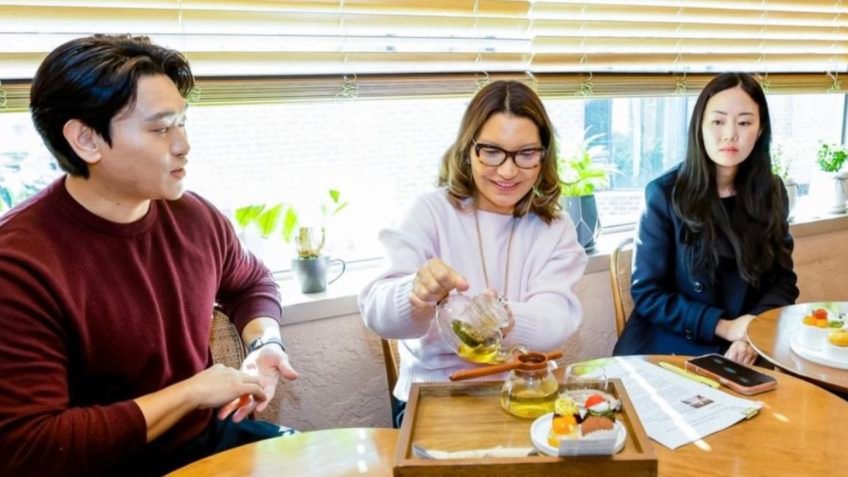 Janja se reúne com influenciadores brasileiros na Coreia do Sul