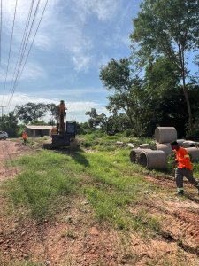 Parque Universitário terá fim de alagamentos com obra de manilhamento