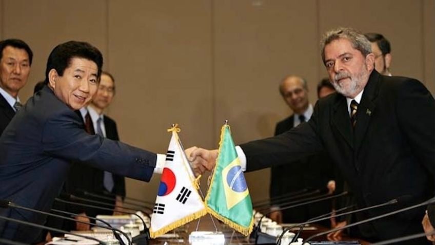 Em 1ª visita de Lula, Coreia do Sul tinha PIB superior ao do Brasil