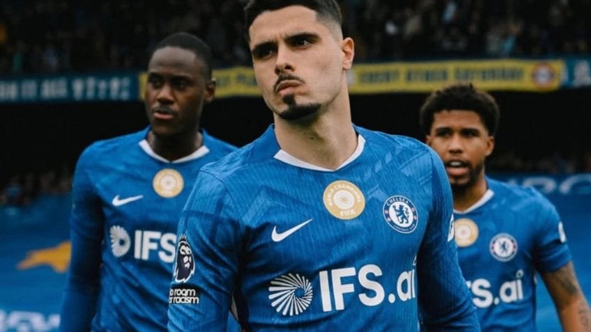 Chelsea fecha patrocínio máster com empresa de IA industrial
