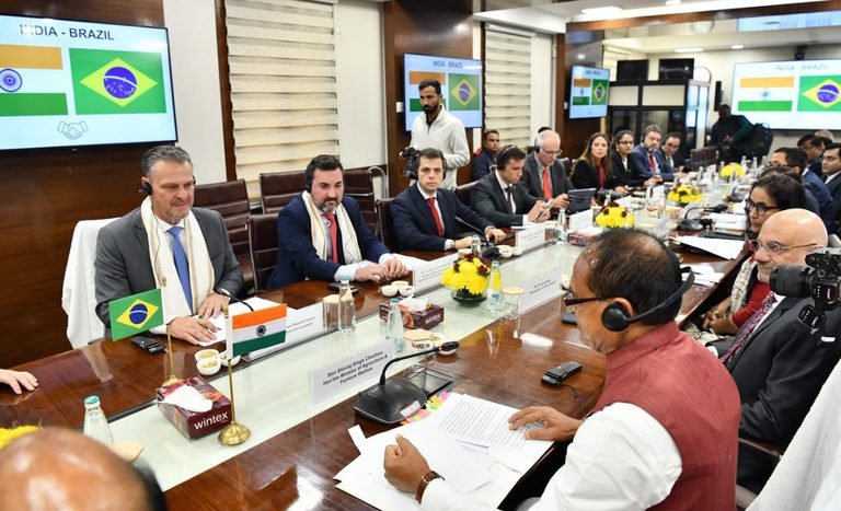 Brasil e Índia avançam em cooperação agrícola e discutem ampliação de comércio bilateral