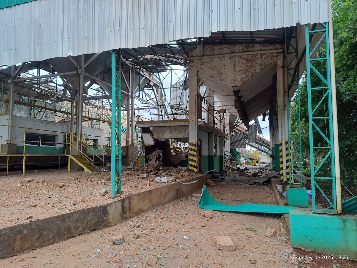 Explosão atinge empresa de grãos no interior de São Paulo