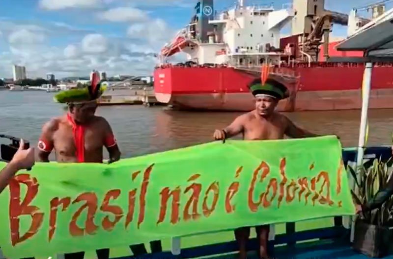 Entidades repudiam invasão de indígenas ao terminal da Cargill no Pará