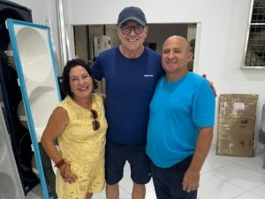 Baixinha Giraldelli e vice-governador visitam Pedra 90 para instalação do Ganha Tempo