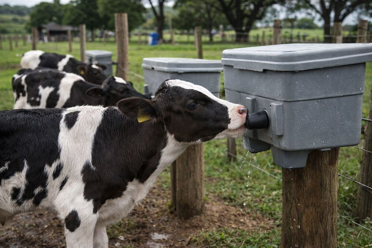 Bebedouro com bico reduz mamada cruzada e melhora o desempenho de bezerros no campo