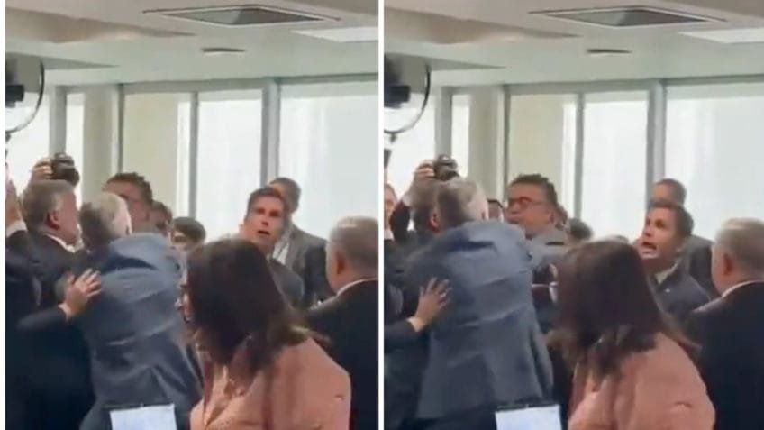 CPI do INSS: veja o momento em que Rogério Correia agride Luiz Lima