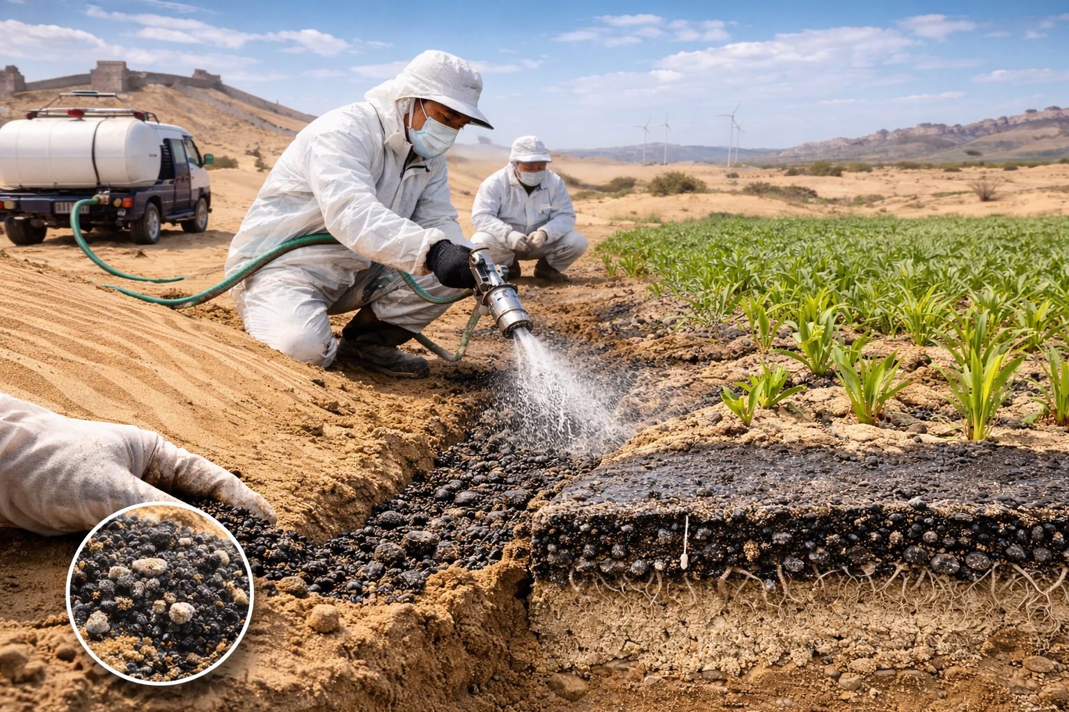 China cria “sementes vivas” que transformam deserto em solo fértil em apenas 2 anos