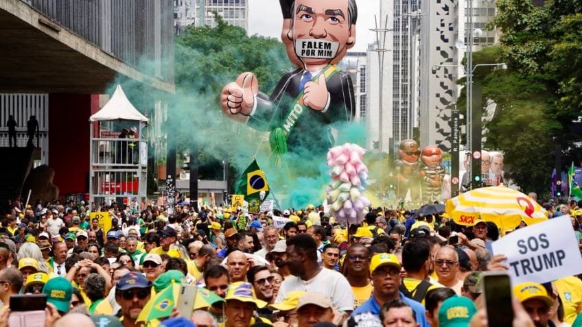 “Acorda, Brasil”: veja fotos das manifestações da direita pelo país