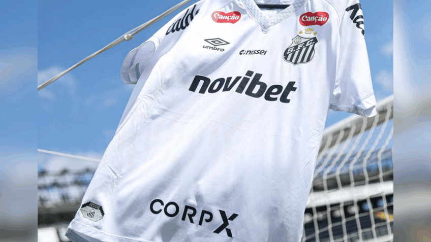 Santos fecha patrocínio com CorpX para a temporada de 2026