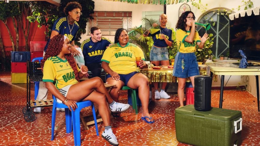 Adidas e COB lançam coleção retrô do Time Brasil