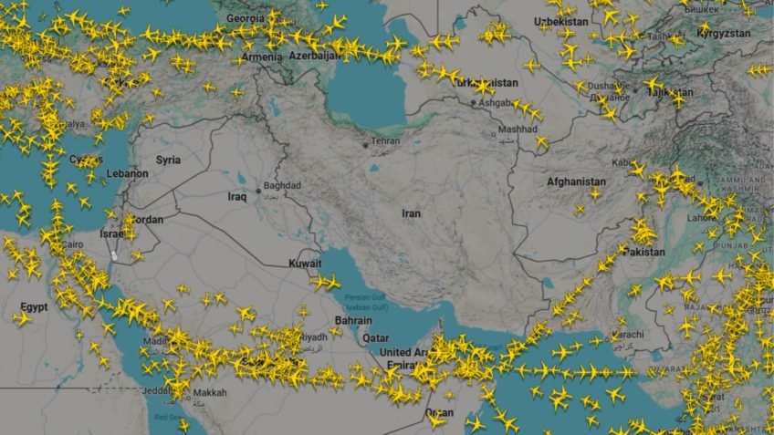 Cancelamentos de voos Oriente Médio seguem nesta 6ª feira