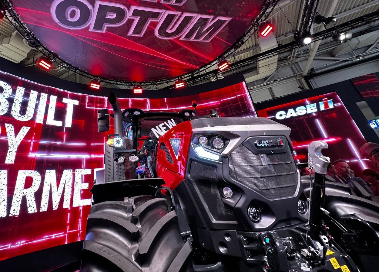 Conheça os novos tratores Case IH Optum que prometem revolucionar a produtividade no campo