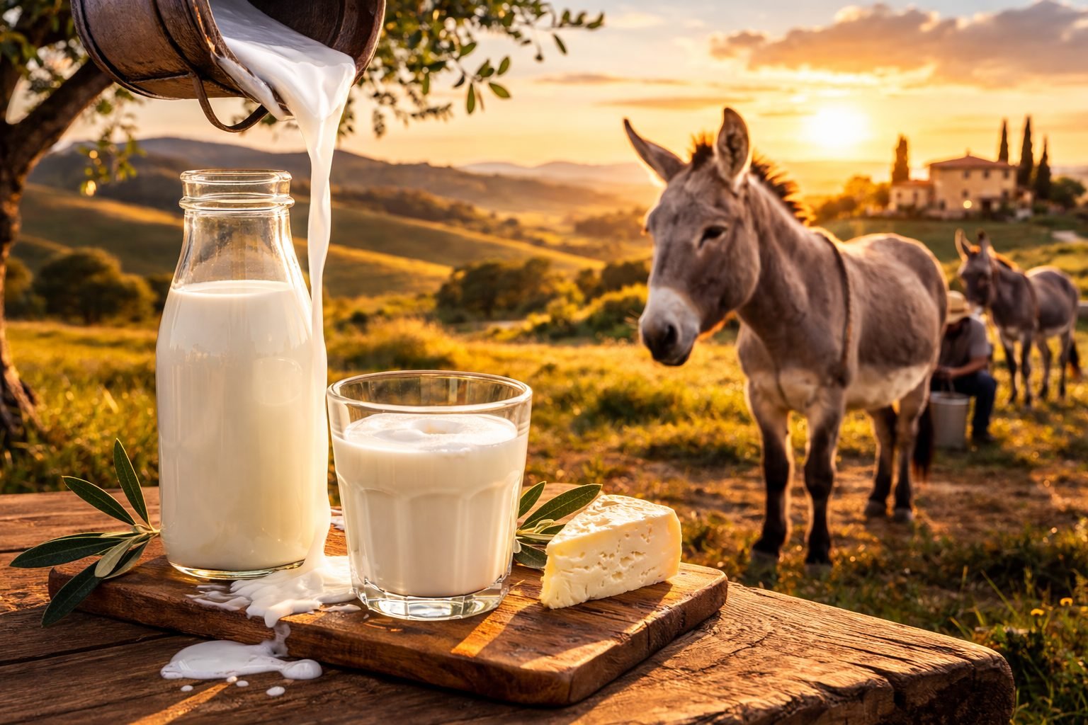 Conheça as raças de jumentas com maior produção de leite no mundo, que chegam a 1 litro por dia