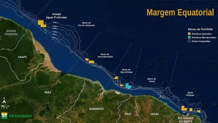 Petrobras quer concluir poço na Margem Equatorial no 2º trimestre