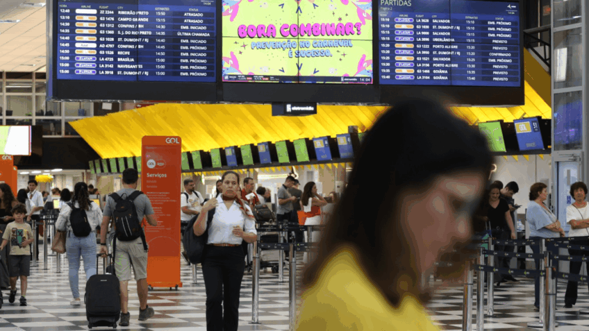 Indisciplina em voos pode gerar multa e proibição de embarque