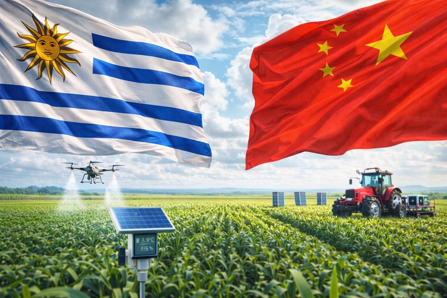 China e Uruguai se unem para proteger a pecuária e desenvolver tecnologia contra pragas e doenças