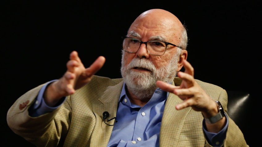 Rosental Calmon fala aos trainees em jornalismo do Poder360