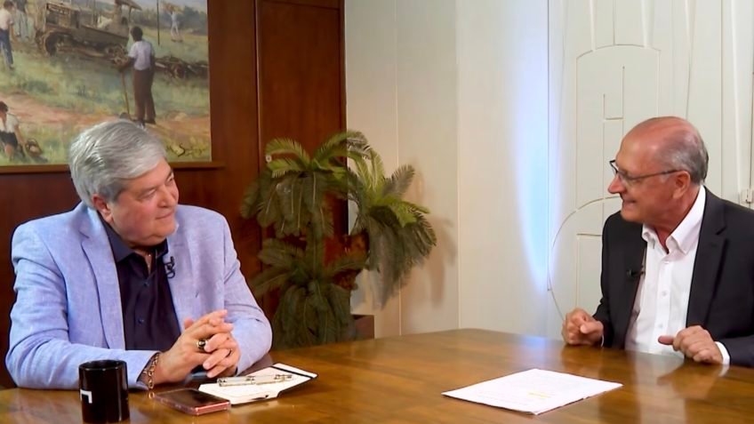 Haddad é o melhor candidato para tudo, afirma Alckmin