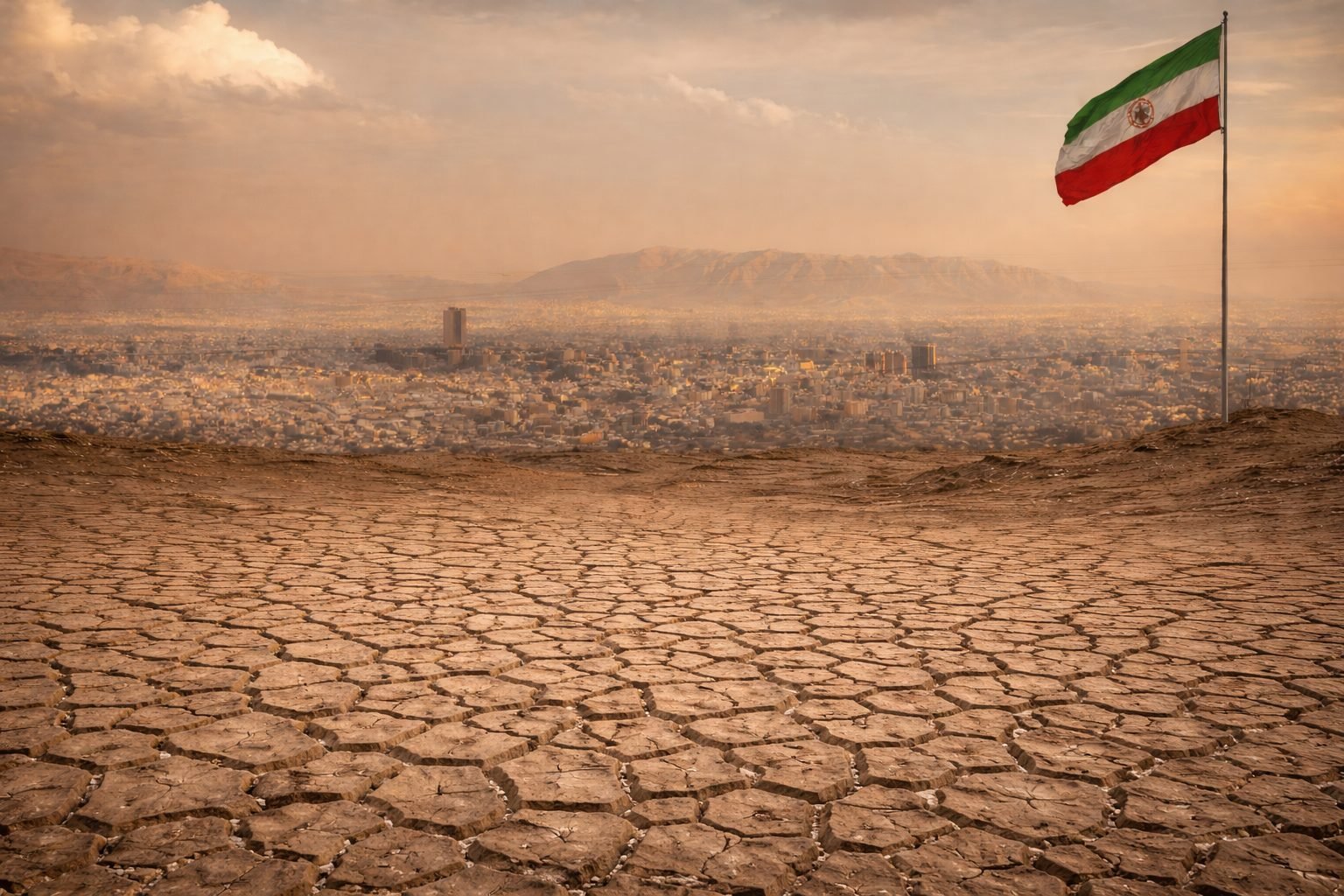 Crise de água no Irã se agrava com guerra e seca histórica; agricultura entra em alerta