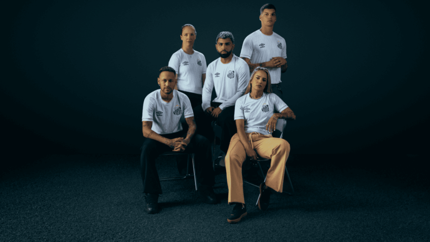 Santos lança uniforme 2026 inspirado na “brasilidade”