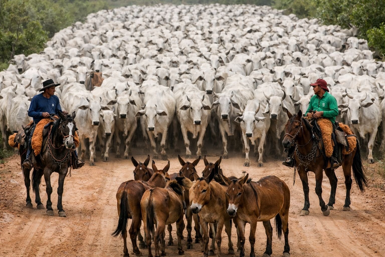 Comitiva pantaneira resiste ao tempo e mantém viva uma das tradições mais marcantes da pecuária