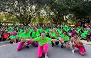 Michelly Alencar convida mulheres para aulão contra o sedentarismo no Parque das Águas