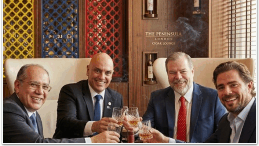 “Turma do Macallan” domina memes e é alvo de protesto no Congresso