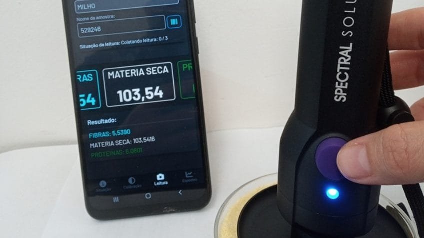 Embrapa lança equipamento portátil para análise de milho e sorgo