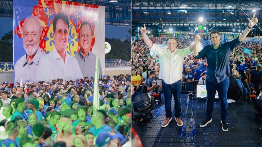 Orleans Brandão adapta jingle de Lula em ato de pré-candidatura no MA