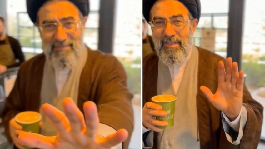 Mídia iraniana publica vídeo de IA de Mojtaba tomando café