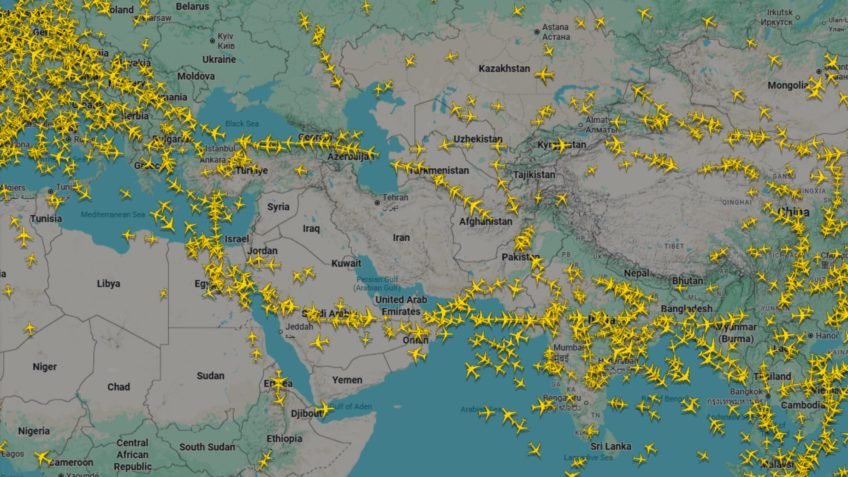 Aéreas seguem cancelando voos no Oriente Médio nesta 4ª feira